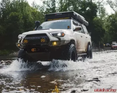 Backwoods Adventure Mods Hi-Lite Overland Front Bumper w/o Bull Bar Toyota 4Runner 2014-2022 - BWT4R5-103XXBBB
