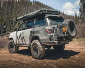 Backwoods Adventure Mods Hi-Lite High Clearance Dual Swing Out Rear Bumper Toyota 4Runner 2014-2022