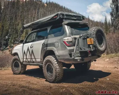 Backwoods Adventure Mods Hi-Lite High Clearance Dual Swing Out Rear Bumper Toyota 4Runner 2014-2022 - BWT4R5-209155B