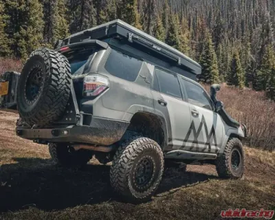 Backwoods Adventure Mods Hi-Lite High Clearance Dual Swing Out Rear Bumper Toyota 4Runner 2014-2022 - BWT4R5-209155B
