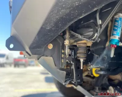 Backwoods Adventure Mods Aluminum Connector Skid Plate Raw Toyota 4Runner 2010-2022 - BWT4R5-8915