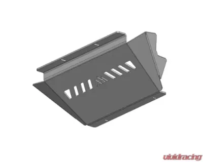 Backwoods Adventure Mods Aluminum Connector Skid Plate Raw Toyota 4Runner 2010-2022 - BWT4R5-8915