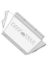 Backwoods Adventure Mods Aluminum Connector Skid Plate Raw Toyota 4Runner 2010-2022                                     - BWT4R5-8915 - Image 8