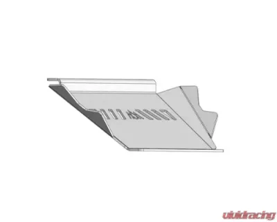 Backwoods Adventure Mods Aluminum Connector Skid Plate Raw Toyota 4Runner 2010-2022 - BWT4R5-8915