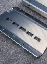 Backwoods Adventure Mods Aluminum Connector Skid Plate, Raw Toyota Tacoma 2005+                                     - BWTT3A-9130-NP - Image 4