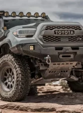 Backwoods Adventure Mods Hi-Lite Overland Front Bumper w/o Bull Bar Toyota Tacoma 2016+                                     - BWTY3T-103XXBBB - Image 11