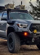 Backwoods Adventure Mods Hi-Lite Overland Front Bumper w/o Bull Bar Toyota Tacoma 2016+                                     - BWTY3T-103XXBBB - Image 3