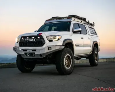 Backwoods Adventure Mods Hi-Lite Overland Front Bumper w/o Bull Bar Toyota Tacoma 2016+ - BWTY3T-103XXBBB