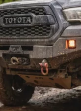 Backwoods Adventure Mods Hi-Lite Overland Front Bumper w/o Bull Bar Toyota Tacoma 2016+                                     - BWTY3T-103XXBBB - Image 8
