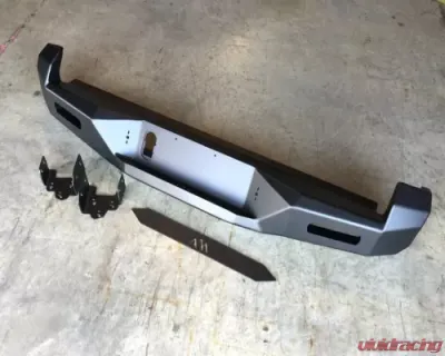 Backwoods Adventure Mods Hi-Lite Overland Rear Bumper Toyota Tacoma 2016+ - BWTY3T-203ZZAAB