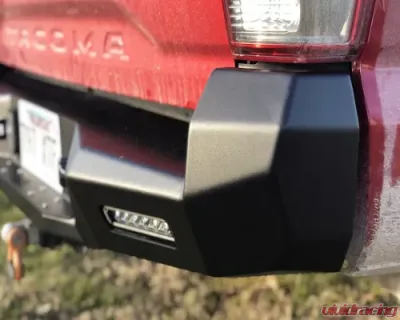 Backwoods Adventure Mods Hi-Lite Overland Rear Bumper Toyota Tacoma 2016+ - BWTY3T-203ZZAAB