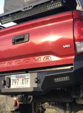 Backwoods Adventure Mods Hi-Lite Overland Rear Bumper Toyota Tacoma 2016+                                     - BWTY3T-203ZZAAB - Image 4