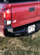 Backwoods Adventure Mods Hi-Lite Overland Rear Bumper Toyota Tacoma 2016+                                     - BWTY3T-203ZZAAB - Image 5