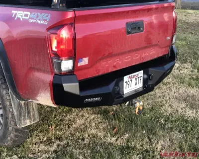 Backwoods Adventure Mods Hi-Lite Overland Rear Bumper Toyota Tacoma 2016+ - BWTY3T-203ZZAAB
