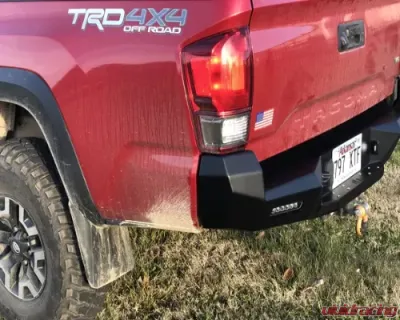 Backwoods Adventure Mods Hi-Lite Overland Rear Bumper Toyota Tacoma 2016+ - BWTY3T-203ZZAAB
