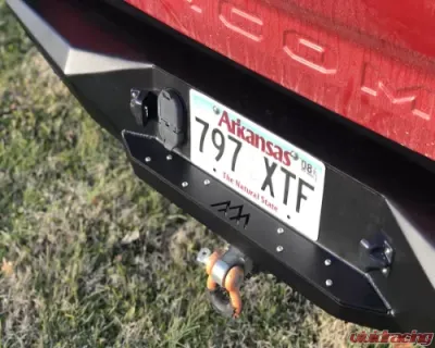 Backwoods Adventure Mods Hi-Lite Overland Rear Bumper Toyota Tacoma 2016+ - BWTY3T-203ZZAAB
