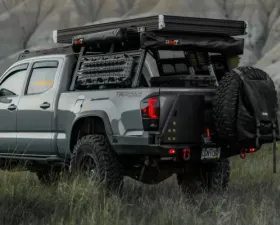 Backwoods Adventure Mods Hi-Lite High Clearance Dual Swing Out Rear Bumper Toyota Tacoma 2016+