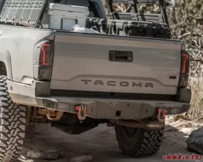 Backwoods Adventure Mods Hi-Lite High Clearance Rear Bumper Toyota Tacoma 2016+ - BWTY3T-209035B