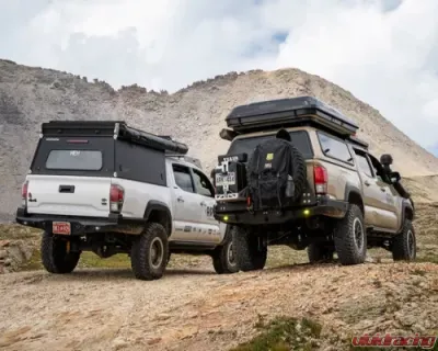 Backwoods Adventure Mods Hi-Lite High Clearance Rear Bumper Toyota Tacoma 2016+ - BWTY3T-209035B