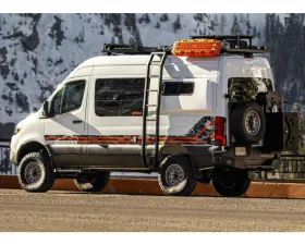 Backwoods Adventure Mods Storyteller Van Ladder Mercedes-Benz Sprinter 2014+