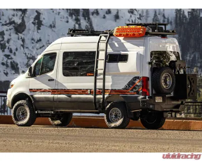Backwoods Adventure Mods Storyteller Van Ladder Mercedes-Benz Sprinter 2014+ - BWSTO-8415