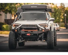 Backwoods Adventure Mods Hi-Lite Overland Front Bumper PreRunner Bull Bar Toyota 4Runner 5th Gen 2014-2024