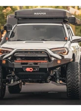 Backwoods Adventure Mods Hi-Lite Overland Front Bumper PreRunner Bull Bar Toyota 4Runner 5th Gen 2014-2024                                     - BWT4R5-9640 - Image 13