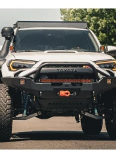 Backwoods Adventure Mods Hi-Lite Overland Front Bumper PreRunner Bull Bar Toyota 4Runner 5th Gen 2014-2024                                     - BWT4R5-9640 - Image 5