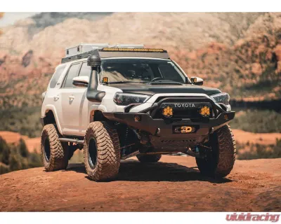Backwoods Adventure Mods Hi-Lite Overland Front Bumper PreRunner Bull Bar Toyota 4Runner 5th Gen 2014-2024 - BWT4R5-9640