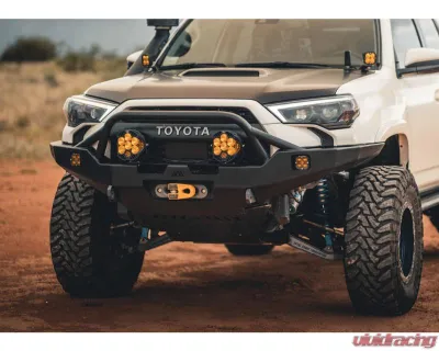 Backwoods Adventure Mods Hi-Lite Overland Front Bumper PreRunner Bull Bar Toyota 4Runner 5th Gen 2014-2024 - BWT4R5-9640