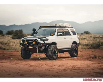 Backwoods Adventure Mods Hi-Lite Overland Front Bumper PreRunner Bull Bar Toyota 4Runner 5th Gen 2014-2024 - BWT4R5-9640