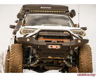 Backwoods Adventure Mods Hi-Lite Overland Front Bumper PreRunner Bull Bar Toyota 4Runner 5th Gen 2014-2024 - BWT4R5-9640