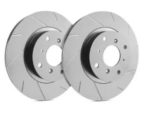 SP Performance Slotted Vented 4 Lug Front 262mm Brake Rotor w/ Gray ZRC Coating Acura | Honda 1990-2005