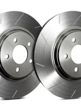 SP Performance Slotted Rotors with Silver ZRC Coating 294mm Vented 4 Lug Front for 2006 Mini Cooper                                     - T06-378-P - Image 2