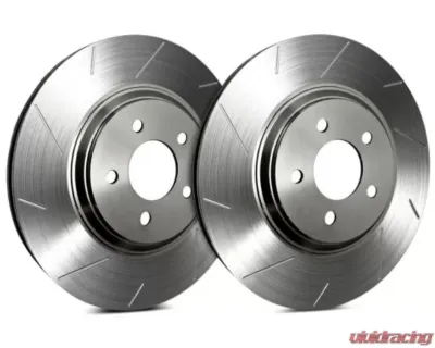 SP Performance Slotted Rotors with Silver ZRC Coating 294mm Vented 4 Lug Front for 2006 Mini Cooper - T06-378-P