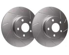 SP Performance Slotted Rotors with Silver ZRC Coating 294mm Vented 4 Lug Front for 2006 Mini Cooper