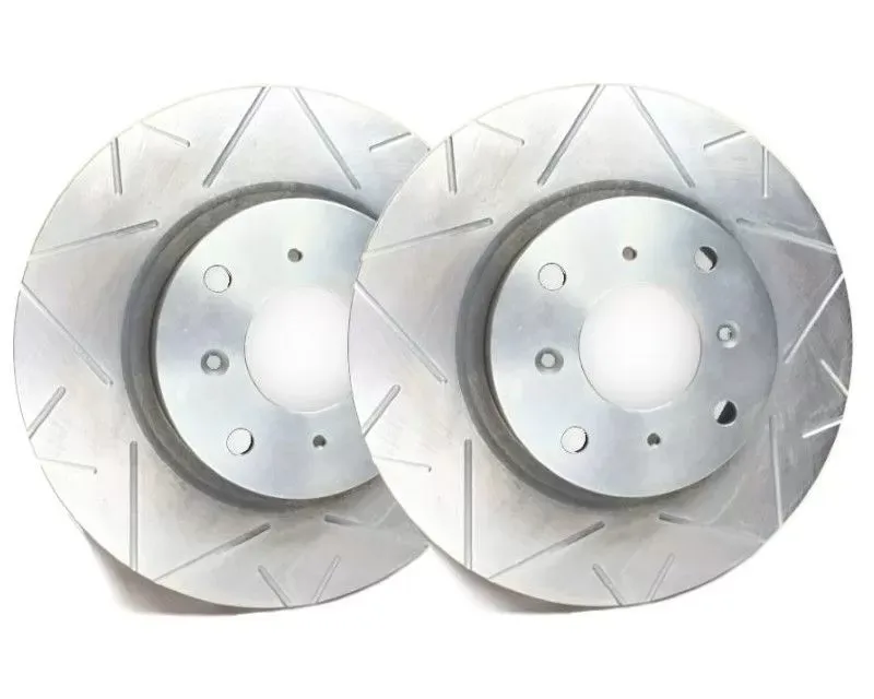 SP Performance Peak Series Slotted Solid 5 Lug Rear 313.2mm Brake Rotor w/ Zinc Coating Acura | Honda 2001-2008 - V19-318-P