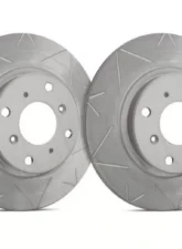 SP Performance Peak Series Slotted Solid 5 Lug Rear Brake Rotor 282.2mm Gray ZRC Acura CL 2001-2003                                     - V19-302 - Image 2