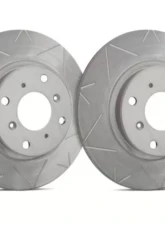 SP Performance Peak Series Slotted Rotors Gray ZRC Coating Vented 5 Lug Rear 315mm Subaru Impreza 2004                                     - V47-397 - Image 2