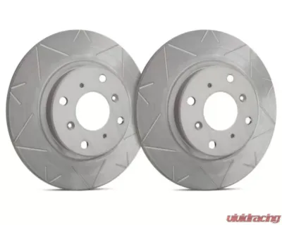 SP Performance Peak Series Slotted Rotors Gray ZRC Coating Vented 5 Lug Rear 315mm Subaru Impreza 2004 - V47-397
