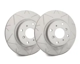 SP Performance Peak Series Slotted Rotors w/ Gray ZRC Coating Solid 5 Lug Rear 286mm Pontiac GTO 2004