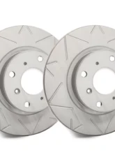 SP Performance Peak Series Slotted Rotors Gray ZRC Coating Vented 5 Lug Rear 315mm Subaru Impreza 2004                                     - V47-397 - Image 2