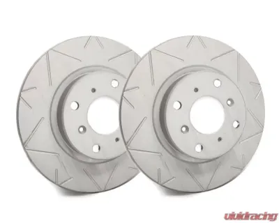 SP Performance Peak Series Slotted Rotors Gray ZRC Coating Vented 5 Lug Rear 315mm Subaru Impreza 2004 - V47-397
