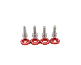 Hybrid Racing M6x1.0 Accessory Hardware Kit Red
