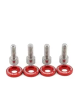 Hybrid Racing M6x1.0 Accessory Hardware Kit Red                                     - HYB-DWH-00-02 - Image 2