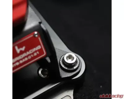 Hybrid Racing M8x1.25 Accessory Hardware Kit Black - HYB-DWH-00-03