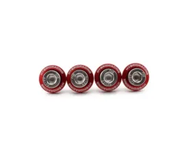 Hybrid Racing M8x1.25 Accessory Hardware Kit Red
