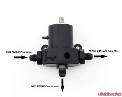 Hybrid Racing K-Series Swap Tucked Fuel Line Kit Acura Integra | Honda Civic 1992-2001 - HYB-FLK-01-06
