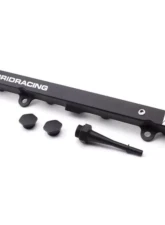 Hybrid Racing K-Series Fuel Rail Dust Black Honda Civic Si | Acura TSX 2004-2011                                     - HYB-FRL-01-10 - Image 2