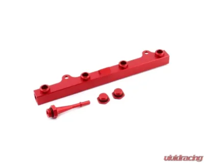 Hybrid Racing K-Series Fuel Rail Dust Red Honda Civic Si | Acura TSX 2004-2011 - HYB-FRL-01-11